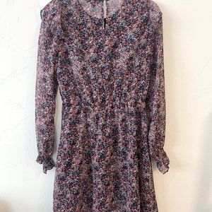 Banana Republic - Multicolor Floral Dress - M
